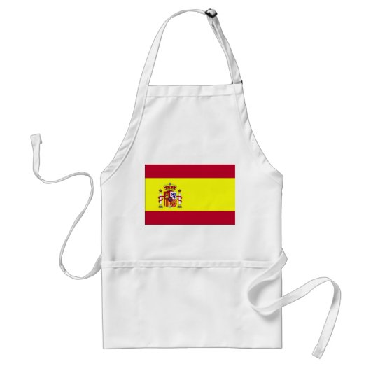 Flagge Spaniens Schürze (Vorne)