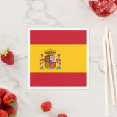 Flagge Spaniens Serviette (Beispiel)