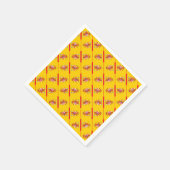 Flagge Spaniens Serviette (Ecke)