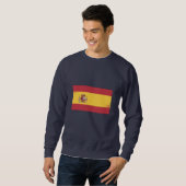 Flagge Spaniens Sweatshirt (Vorne ganz)