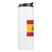 Flagge Spaniens Thermosbecher (Nach links gedreht)