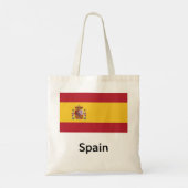 Flagge Spaniens Tragetasche (Rückseite)