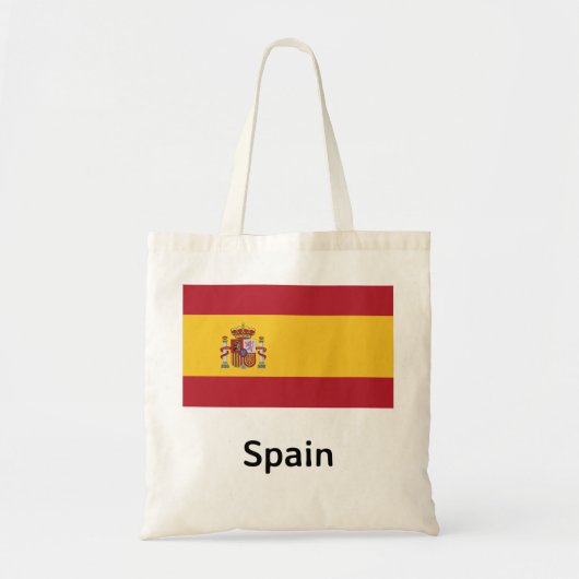 Flagge Spaniens Tragetasche (Vorne)