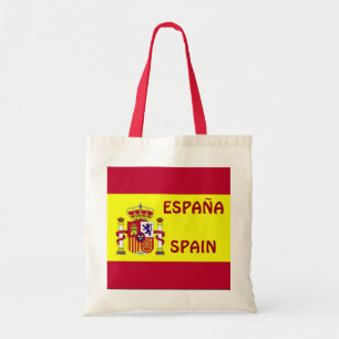 Flagge Spaniens Tragetasche