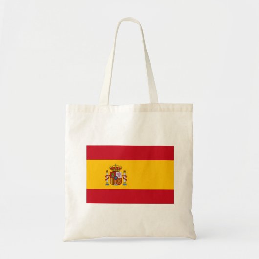 Flagge Spaniens Tragetasche (Vorne)