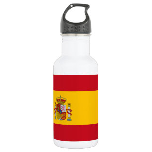 Flagge Spaniens Trinkflasche
