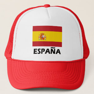 Flagge Spaniens Truckerkappe