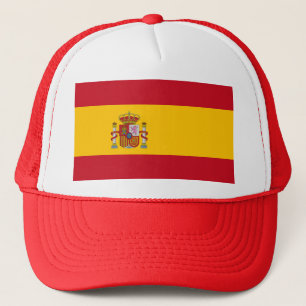Flagge Spaniens Truckerkappe