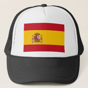 Flagge Spaniens Truckerkappe