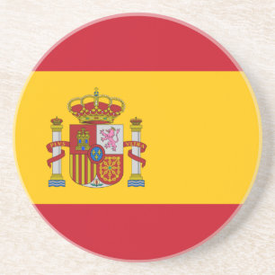 Flagge Spaniens Untersetzer