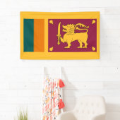 Flagge Sri Lankas Banner (Insitu)