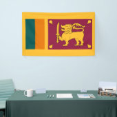 Flagge Sri Lankas Banner (Messeveranstaltung)