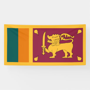 Flagge Sri Lankas Banner