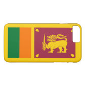 Flagge Sri Lankas Case-Mate iPhone Hülle (Rückseite (Horizontal))