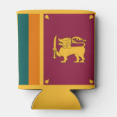 Flagge Sri Lankas Dosenkühler (Rückseite)