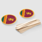 Flagge Sri Lankas Fächer (Non-assembled)