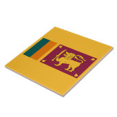 Flagge Sri Lankas Fliese (Seite)