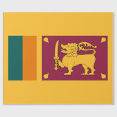 Flagge Sri Lankas Geschenkpapier (Flach)