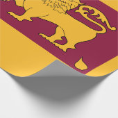 Flagge Sri Lankas Geschenkpapier (Ecke)