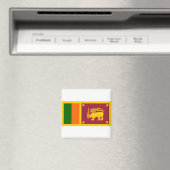 Flagge Sri Lankas Magnet (In Situ (Geschirrspüler))
