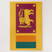 Flagge Sri Lankas Puzzle (Vertikal)