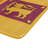 Flagge Sri Lankas Schneidebrett (Ecke)