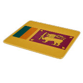 Flagge Sri Lankas Schneidebrett (Ecke)