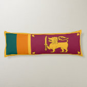 Flagge Sri Lankas Seitenschläferkissen (Rückseite)