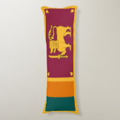 Flagge Sri Lankas Seitenschläferkissen (Vorderseite Vertikal)