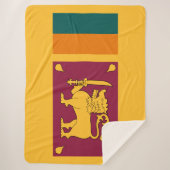 Flagge Sri Lankas Sherpadecke (Vorderseite)
