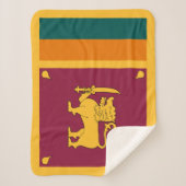 Flagge Sri Lankas Sherpadecke (Vorderseite)