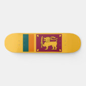 Flagge Sri Lankas Skateboard (Horizontal)