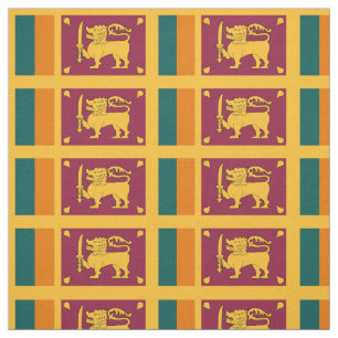 Flagge Sri Lankas Stoff