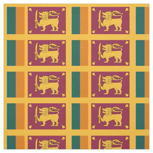 Flagge Sri Lankas Stoff (Muster)