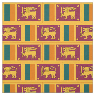 Flagge Sri Lankas Stoff