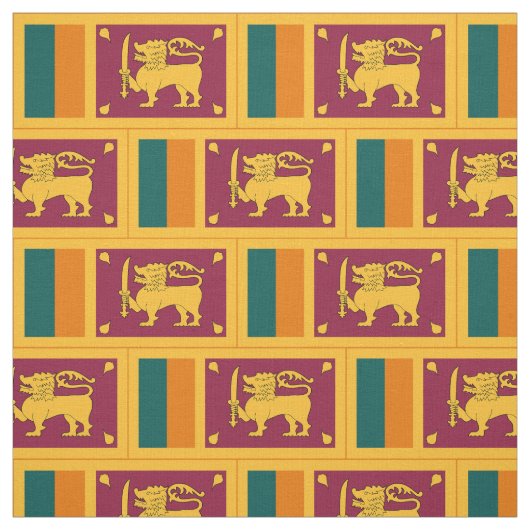 Flagge Sri Lankas Stoff (Muster)