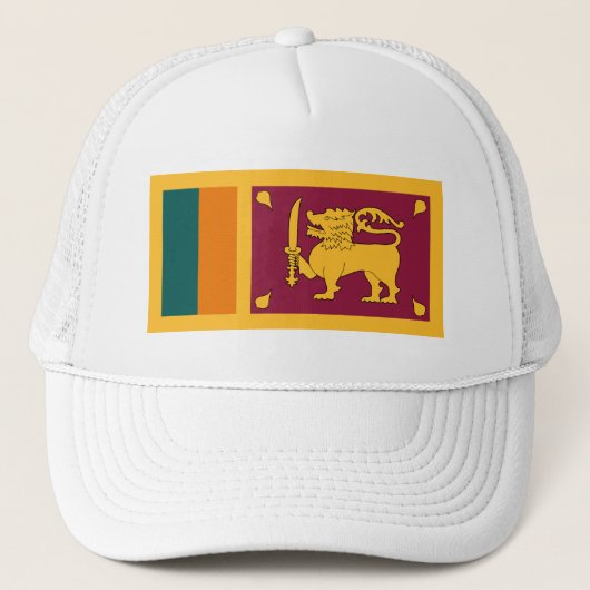 Flagge Sri Lankas Truckerkappe (Vorderseite)