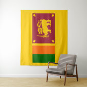 Flagge Sri Lankas Wandteppich (Beispiel)