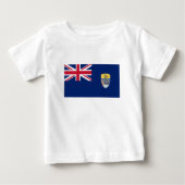 Flagge St. Helena Baby T-shirt (Vorderseite)