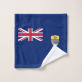 Flagge St. Helena Badhandtuch Set (Waschlappen)