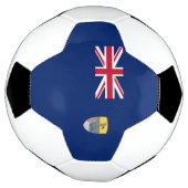 Flagge St. Helena Fußball (Gedreht)