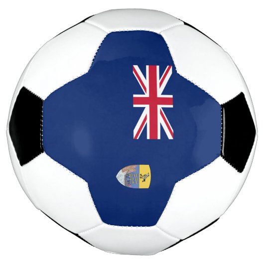 Flagge St. Helena Fußball (Gedreht)