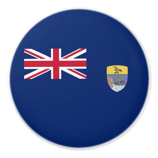 Flagge St. Helena Keramikknauf (Vorderseite)