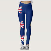 Flagge St. Helena Leggings (Vorderseite)