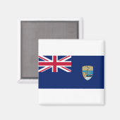Flagge St. Helena Magnet (Vorderseite/Rückseite)