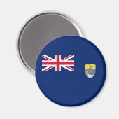 Flagge St. Helena Magnet (Vorderseite/Rückseite)