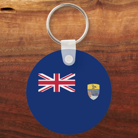 Flagge St. Helena Schlüsselanhänger (Rückseite)