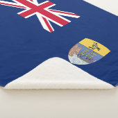 Flagge St. Helena Sherpadecke (3/4)