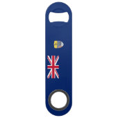 Flagge St. Helena Speed Flaschenöffner (Rückseite)