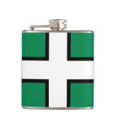 Flagge St. Petrocs/Flagge von Devon Flachmann (Vorderseite)